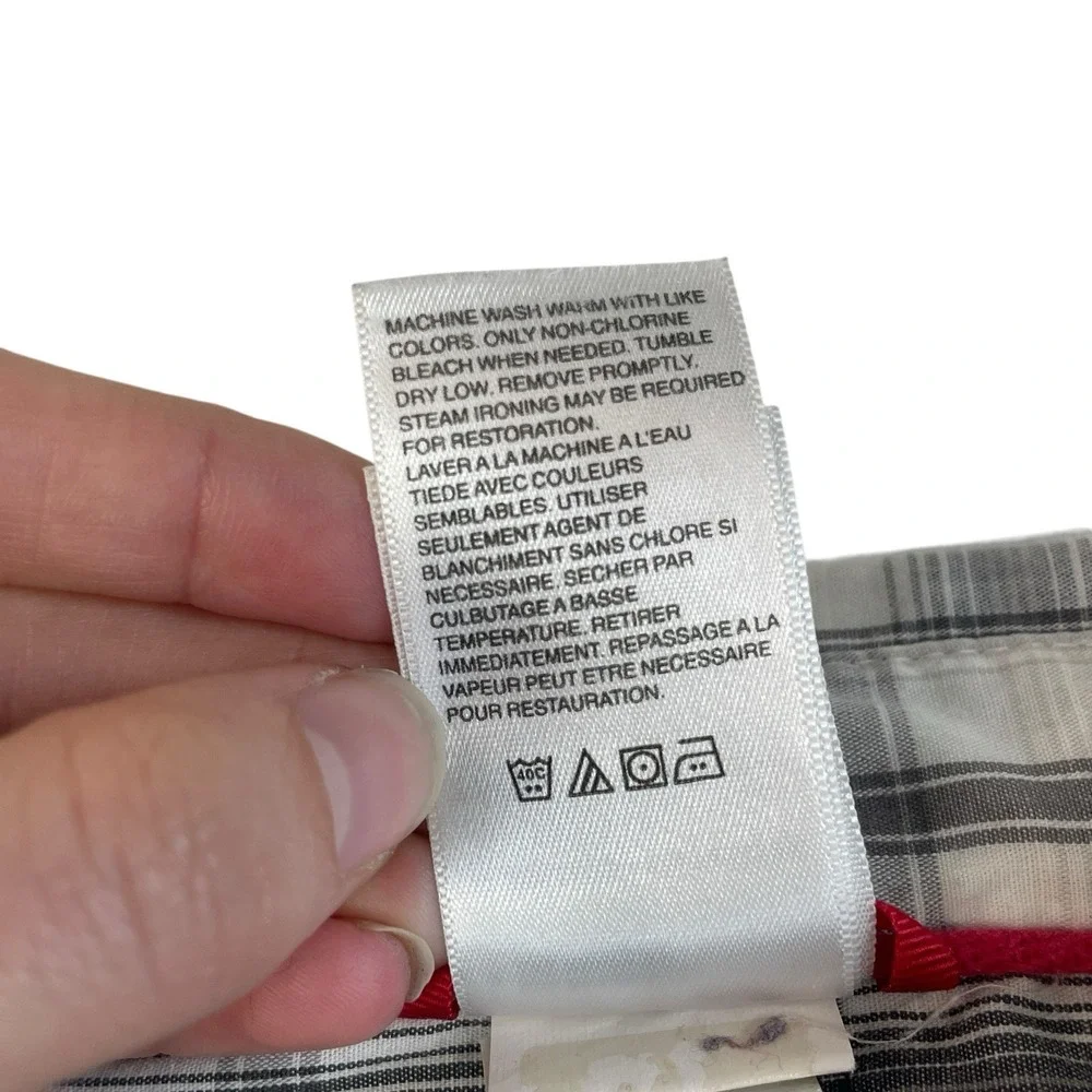 The North Face Men's Plaid Short Sleeve Button Down (LG)‎ Outdoor